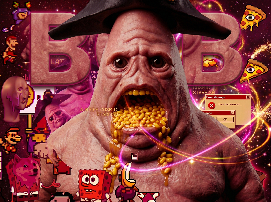 Brainrot Only Bro bean meme
